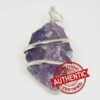 Amethyst Spiral Pendant