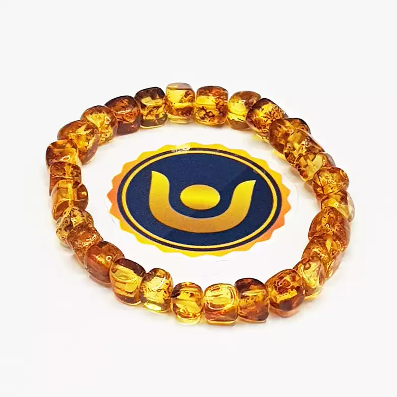 Amber Tumble Bracelet