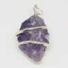 Amethyst Spiral Pendant