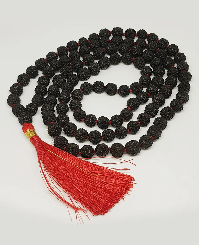 Black Rudraksha Mala