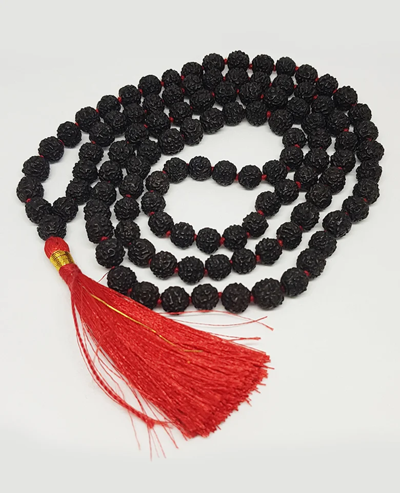 Black Rudraksha Mala