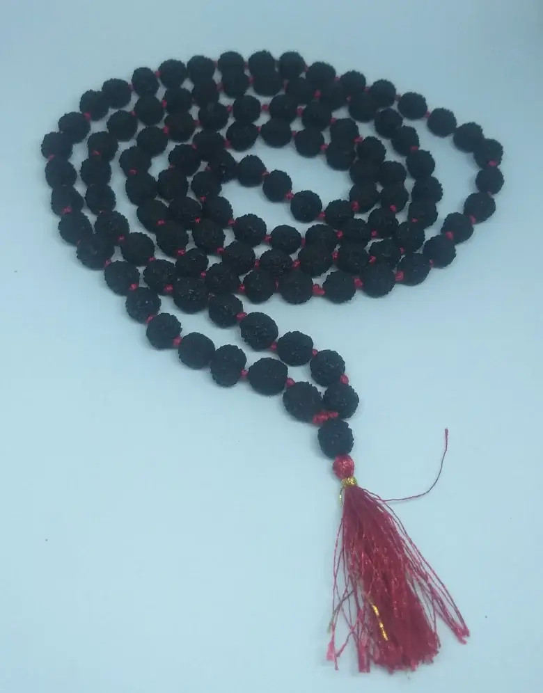 Black Rudraksha Mala