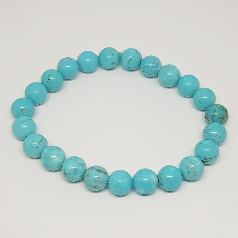 Blue Magnesite Turquoise Bracelet