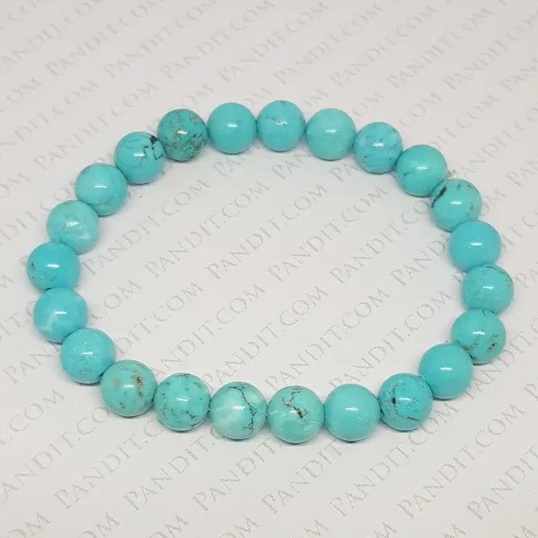 Blue Magnesite Turquoise Bracelet