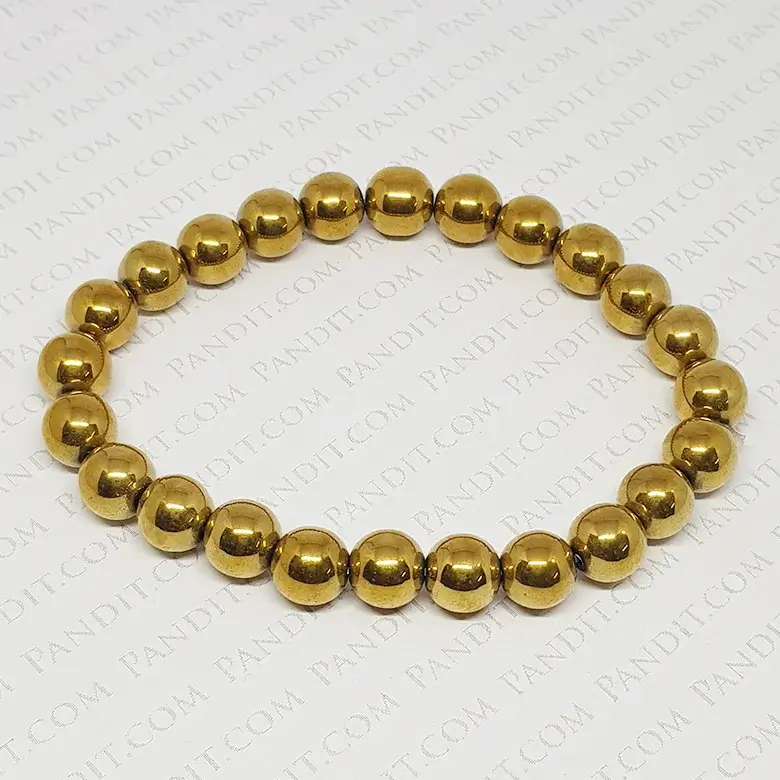 Golden Hematite Bracelet