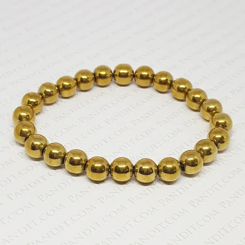 Golden Hematite Bracelet