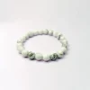 Howlite Diamond Cut Bracelet