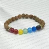 Rudraksha 7 Chakra Bracelet