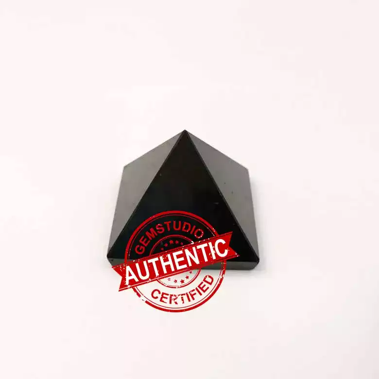 Shungite Crystal Pyramid