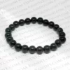 Silver Obsidian Bracelet